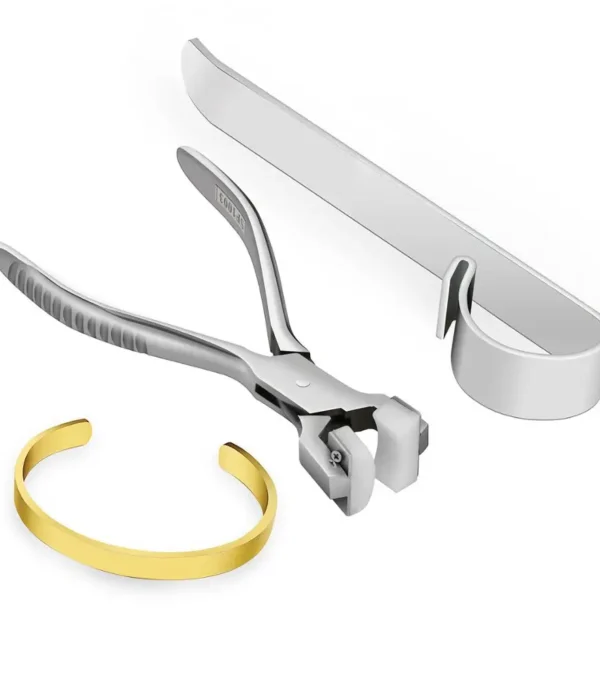 Cuff Bangles Ring Making Tools Set Plier Curved Stainless Steel Materials Mater Machine Easily Bend the Bracelet Jewelry Making