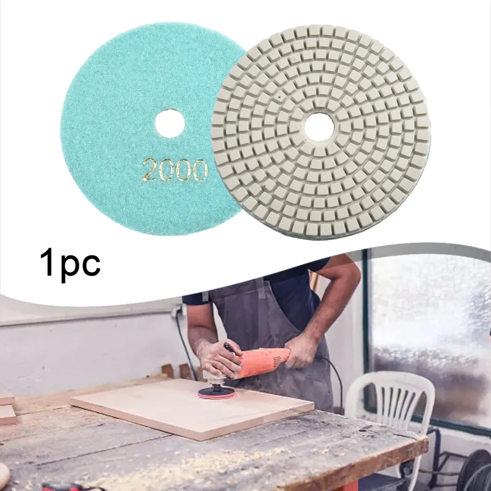 4In 30-10000grit Diamond Polishing Pads Wet/Dry Granite Stone Concrete Marble Sanding Grinding Discs 100mm Hook&Loop Backed - Image 5