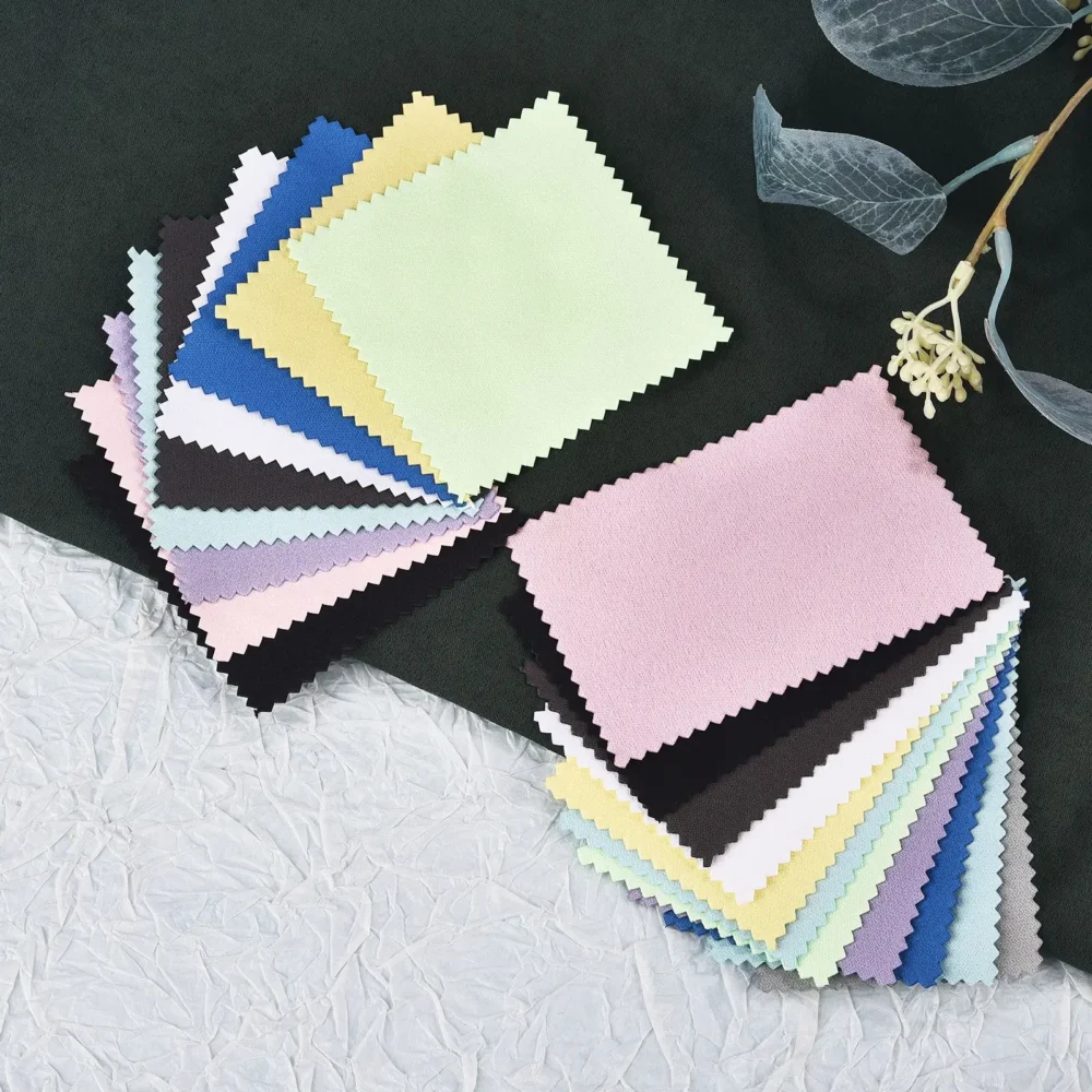 50pcs 10x6.3cm/8x6cm Silver Polish Cleaner Wipe Cloth For Silver Metal Jewelry Tool Supplies Cleaning Polishing Cloth - Image 3
