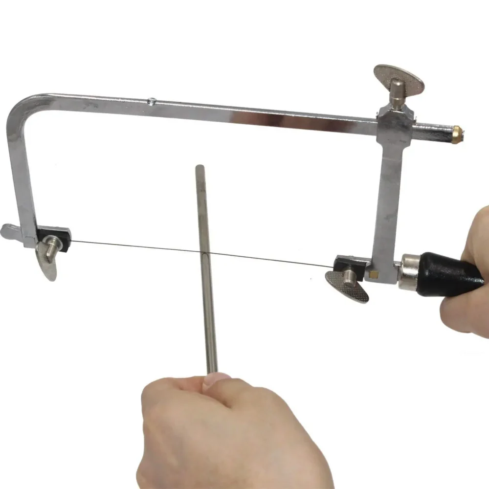Jeweler's Saw Frame Adjustable with 144 Blades Professional Jewelry Making Kit - Image 5