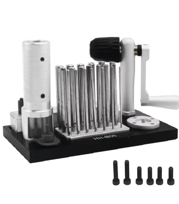 Professional Stainless Steel Jump Ring Maker with 20 Mandrels Wire Drawing Machine From 2.5mm to 12mm for Jewelry Maker