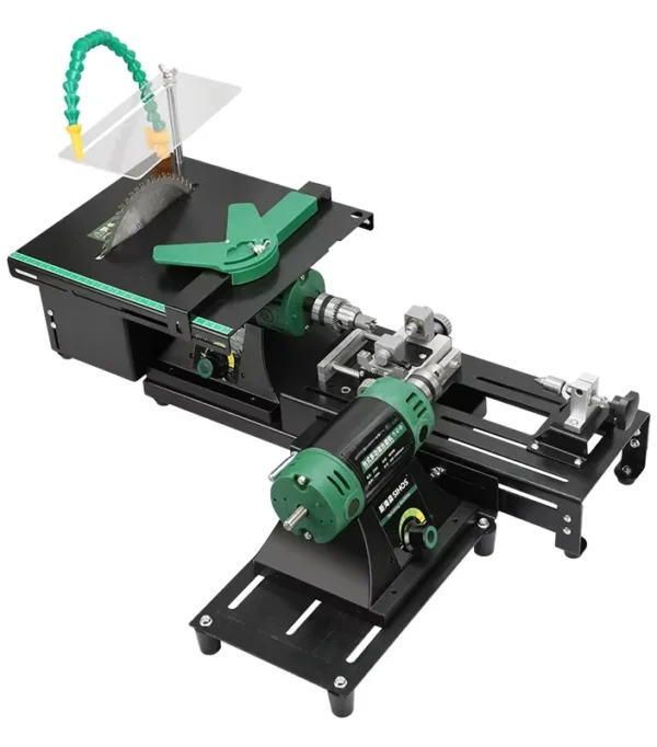 Miniature lathe household automatic bead machine drilling machine wooden bead cutting and grinding machine