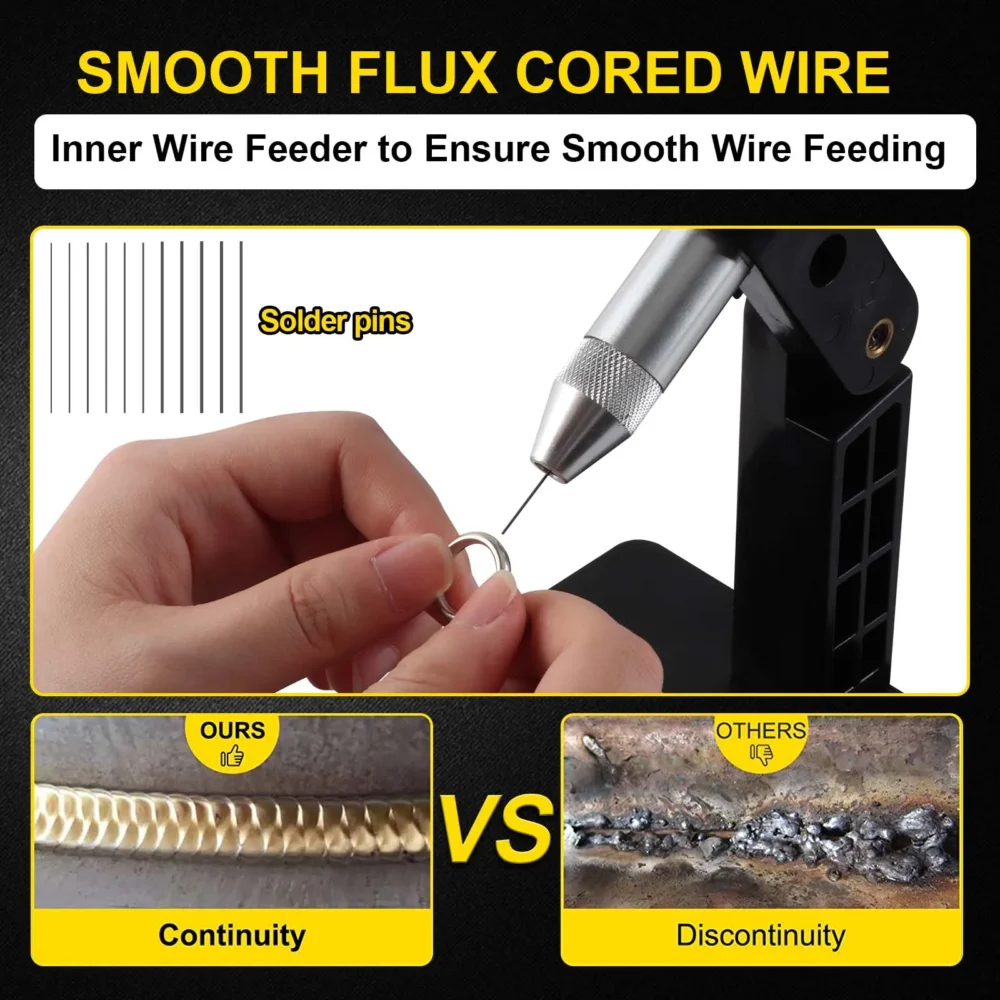 Automatic Numerical Control Touch Pulse Argon Arc Spot Welder Jewelry Spot Welding Machine for Gold Silver Eyeglass Repair - Image 4