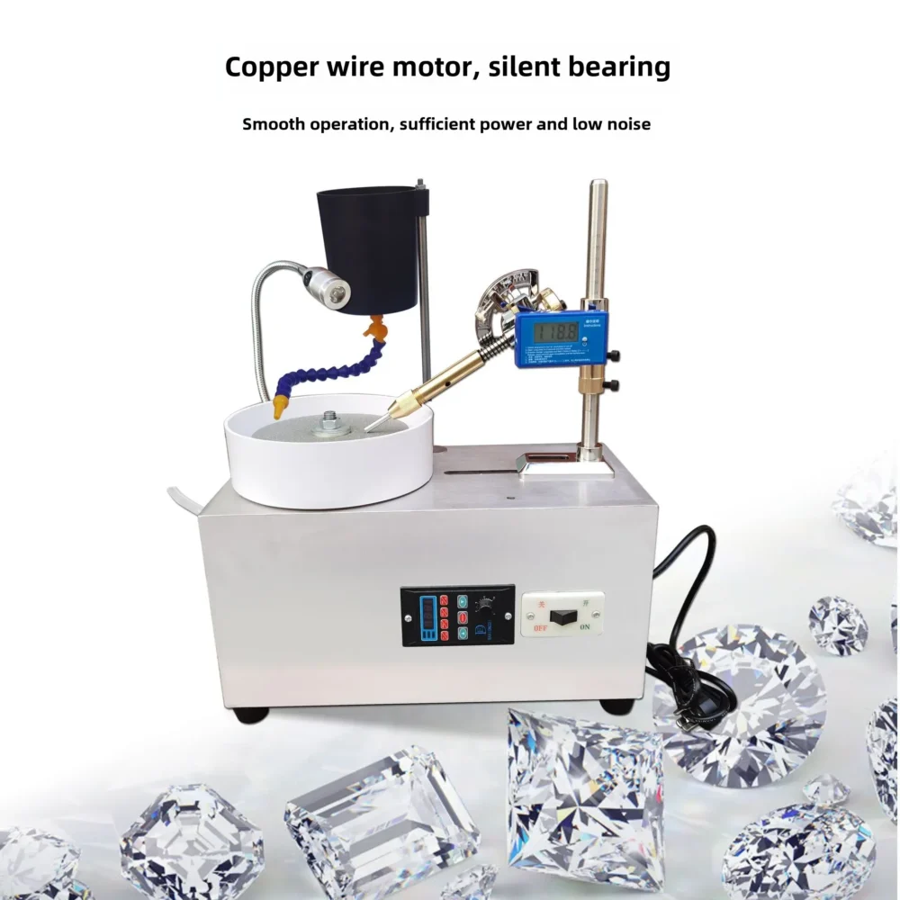Gems and jewelry stone processing and grinding Angle machine Flat grinding and polishing Facet mechanical knife sharpener Seal