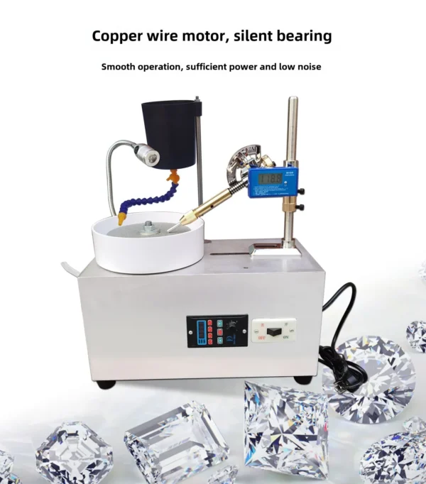 Gems and jewelry stone processing and grinding Angle machine Flat grinding and polishing Facet mechanical knife sharpener Seal