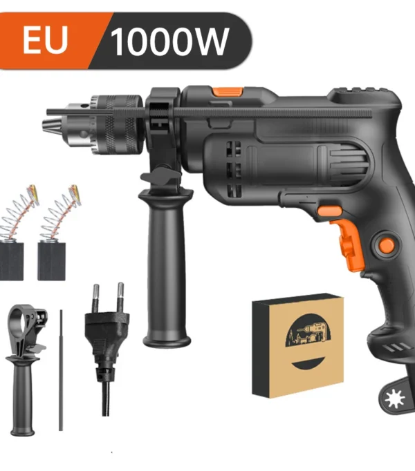 AC220V Impact Electric Drill Electric Rotary Hammer 3000RPM Electric Hand Drill Tool Professional Drilling Machine Screwdriver