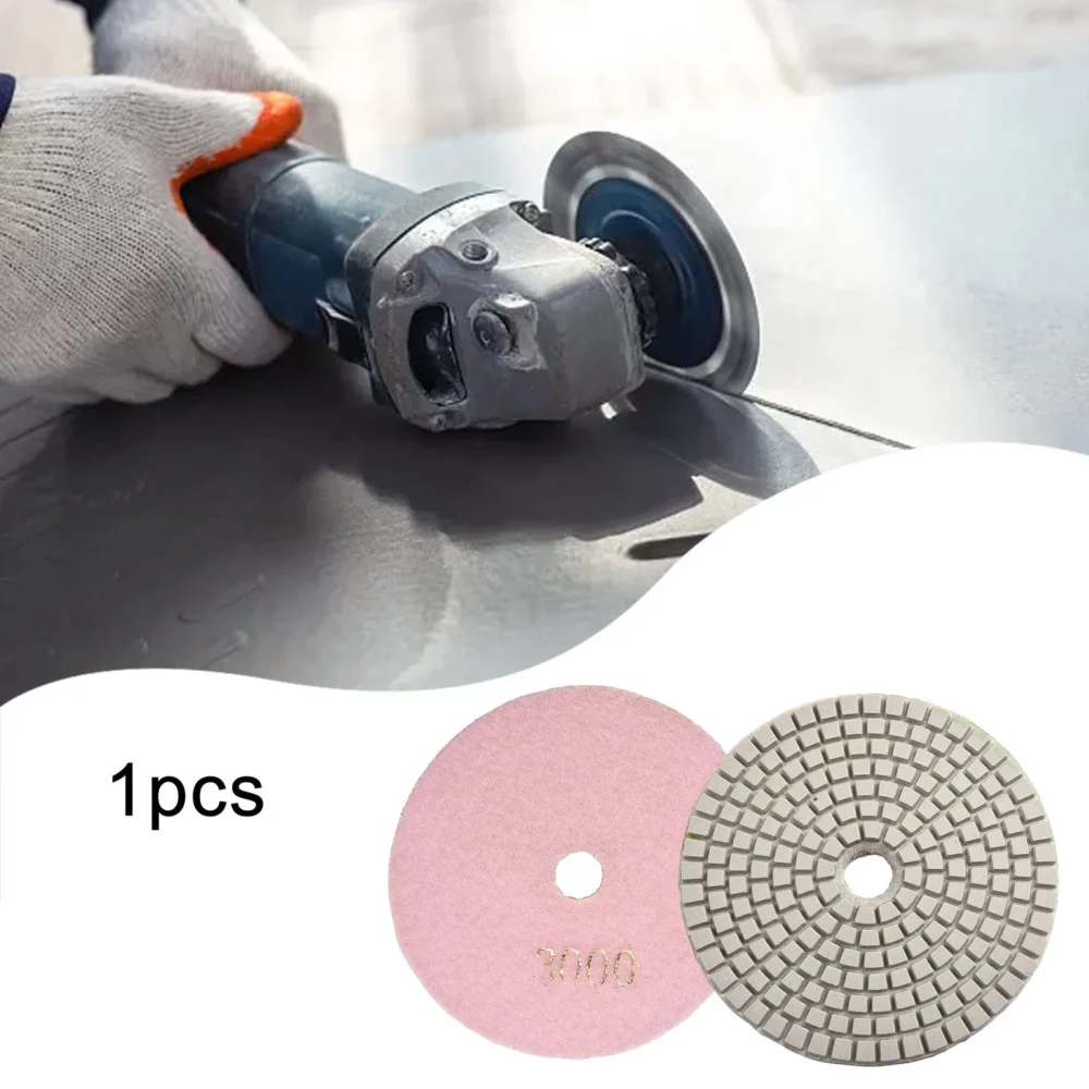4In 30-10000grit Diamond Polishing Pads Wet/Dry Granite Stone Concrete Marble Sanding Grinding Discs 100mm Hook&Loop Backed - Image 6