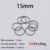 1.2 x 15mm 100pcs